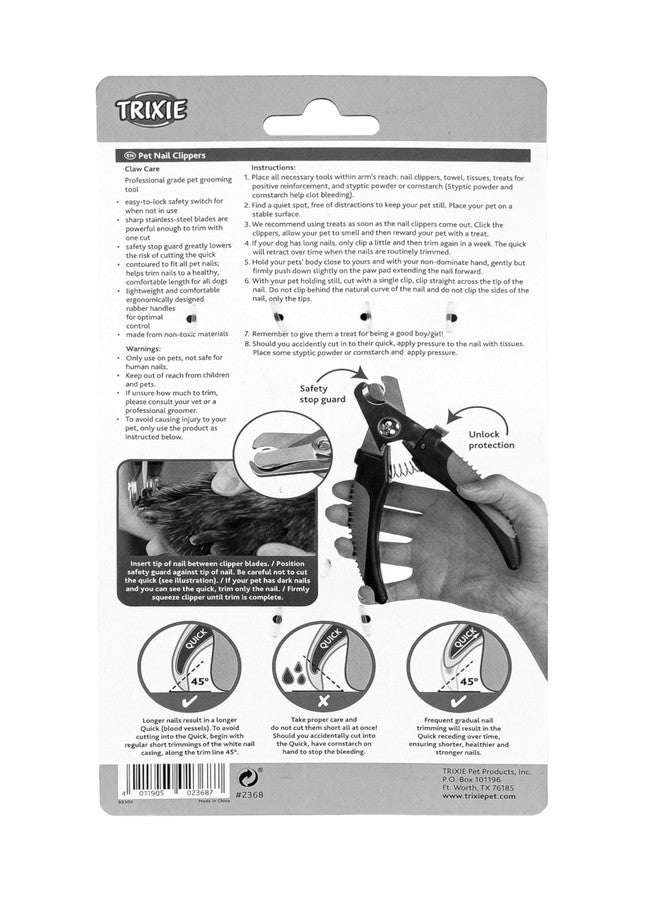 تريكسي مقص أظافر تريكسي للكلاب/القطط 16 سم - Image 3